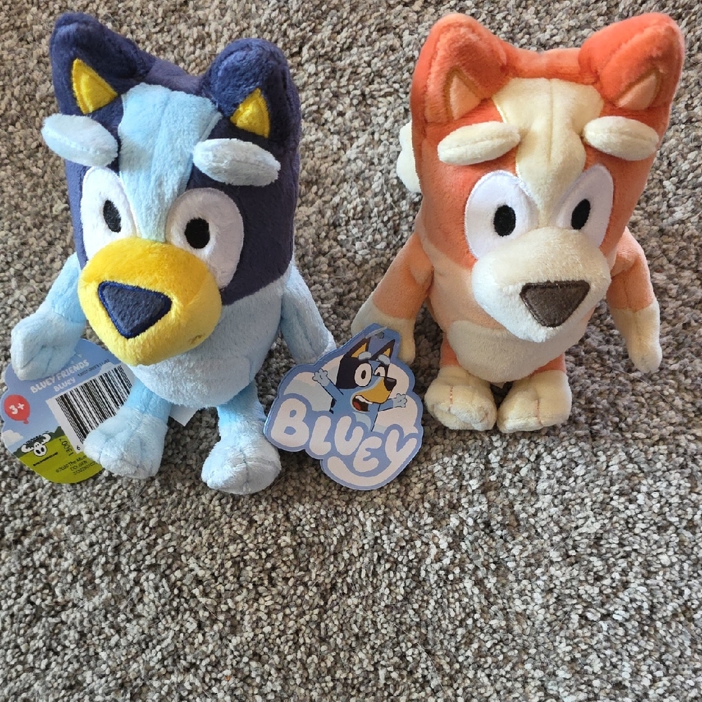 Bluey and Bingo Plush Toy Set